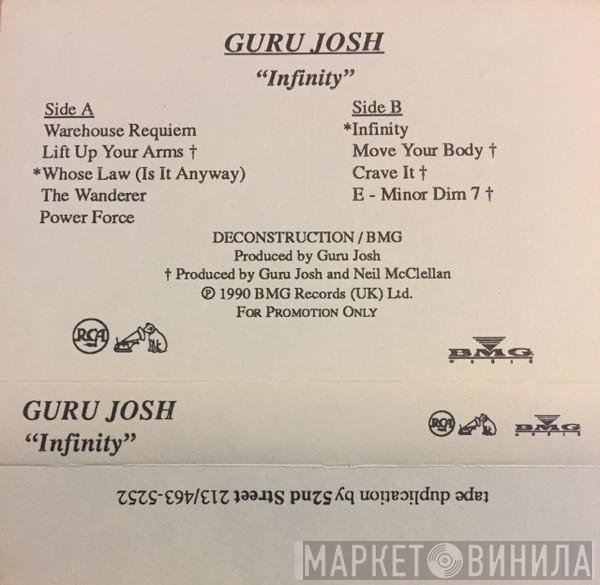 Guru Josh  - Infinity
