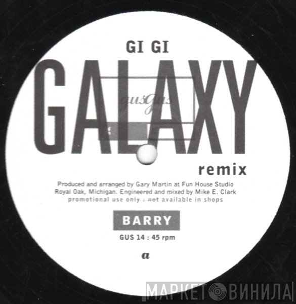 Gusgus - Barry