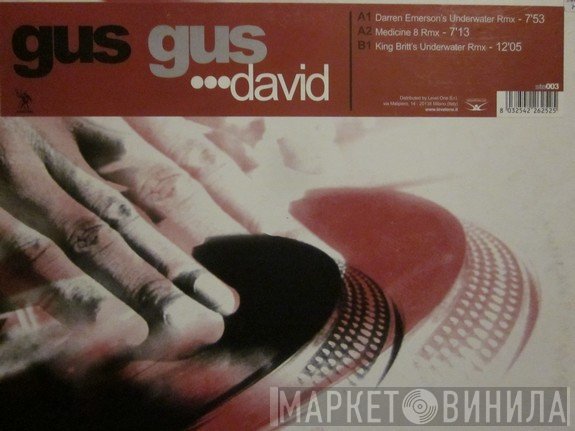 Gusgus - David