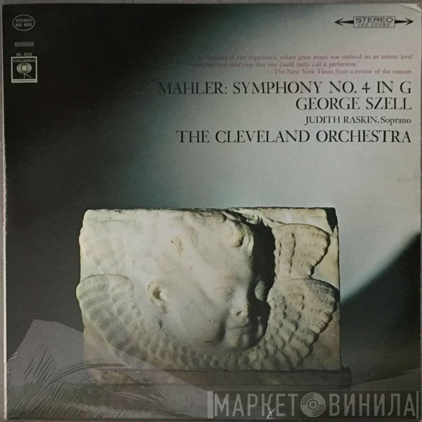 Gustav Mahler / George Szell, Judith Raskin, The Cleveland Orchestra  - Symphony No. 4 In G