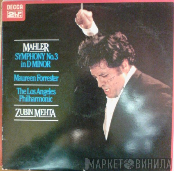 Gustav Mahler, Zubin Mehta - Los Angeles Philharmonic Orchestra, Maureen Forrester  - Symphony No. 3 In D Minor