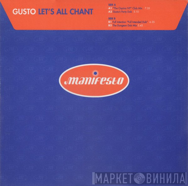 Gusto - Let's All Chant