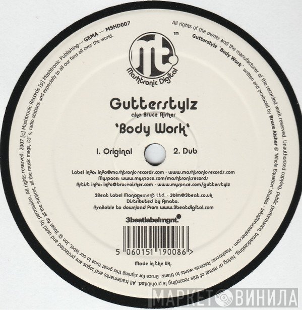 Gutterstylz, Bruce Aisher - Body Work