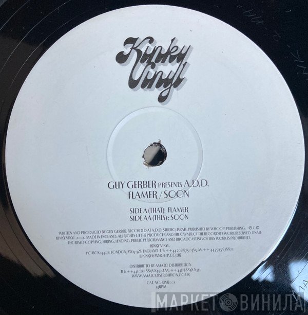 Guy Gerber Presents A.D.D.   - Flamer / Soon