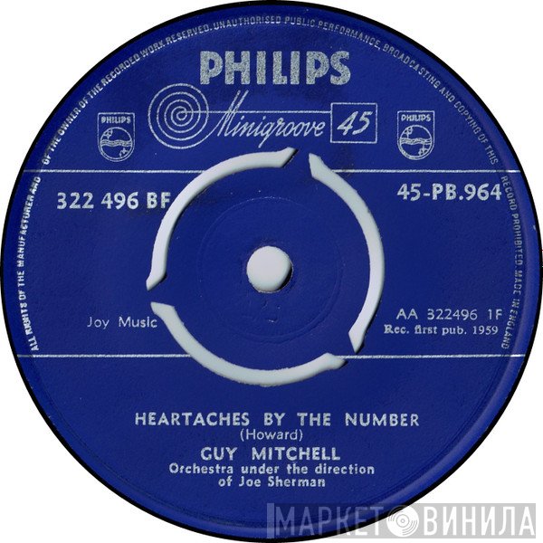 Guy Mitchell - Heartaches By The Number