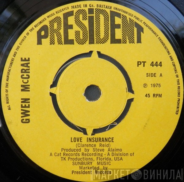 Gwen McCrae - Love Insurance