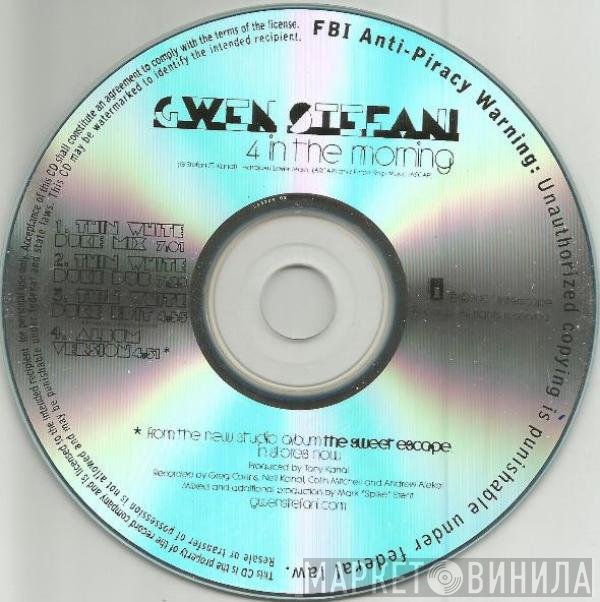 Gwen Stefani  - 4 In The Morning