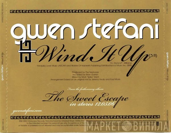 Gwen Stefani  - Wind It Up