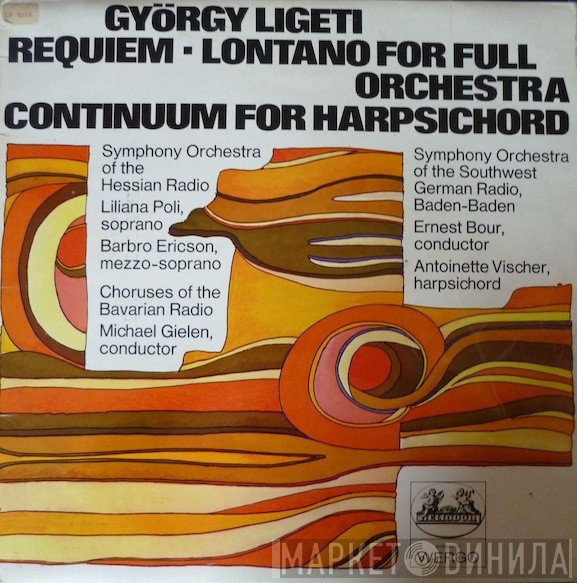 György Ligeti - Requiem / Lontano For Full Orchestra / Continuum For Harpsichord