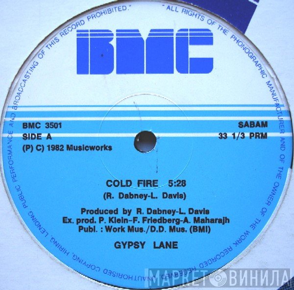 Gypsy Lane  - Cold Fire