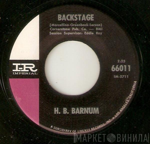 H.B. Barnum  - Backstage / Rented Tuxedo