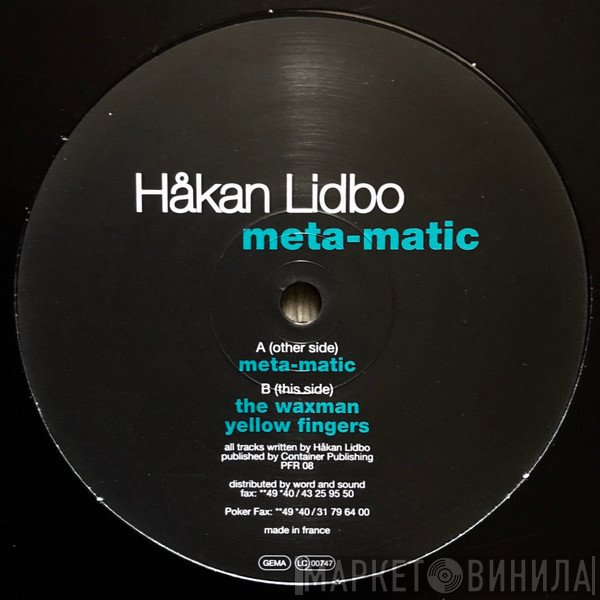 Håkan Lidbo  - Meta-Matic