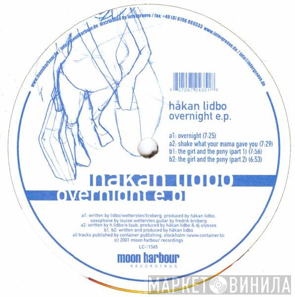 Håkan Lidbo - Overnight EP
