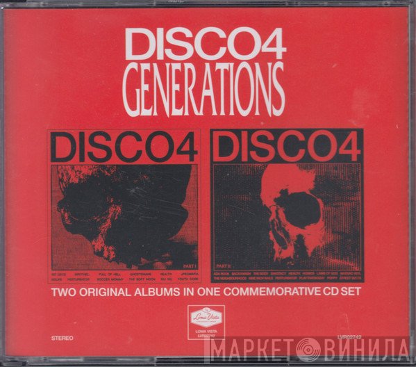 HEALTH   - DISCO4 Generations