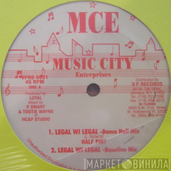 Half Pint  - Legal Wi Legal