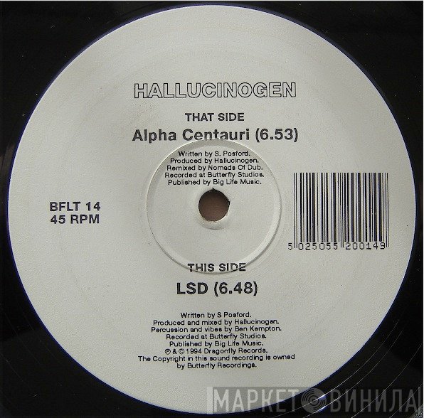 Hallucinogen  - Alpha Centauri / LSD