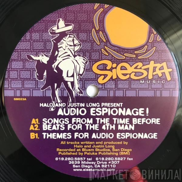 Halo And Justin Long  - Audio Espionage!