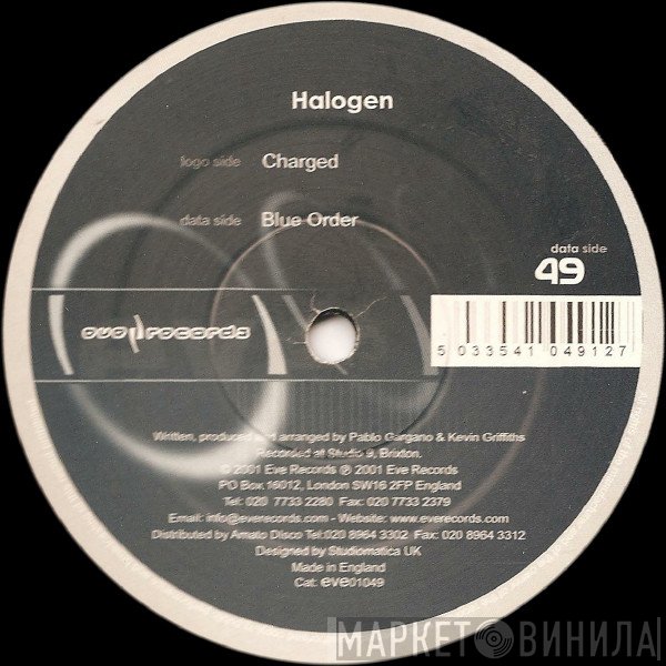 Halogen  - Charged / Blue Order