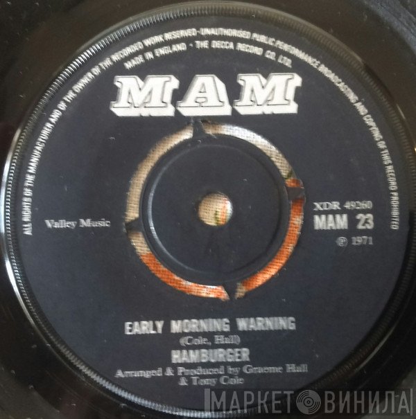 Hamburger  - Early Morning Warning