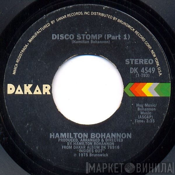 Hamilton Bohannon - Disco Stomp