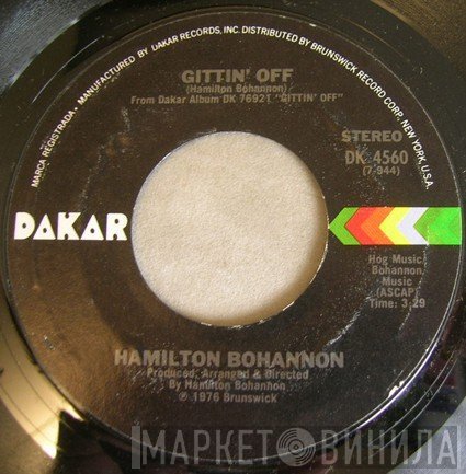 Hamilton Bohannon  - Gittin' Off