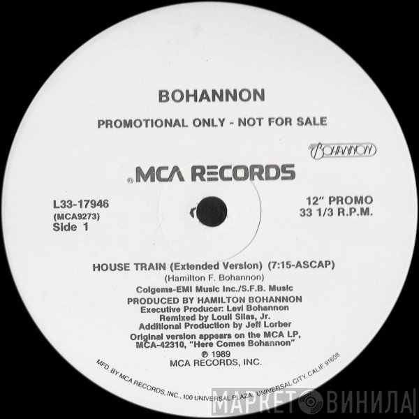 Hamilton Bohannon - House Train