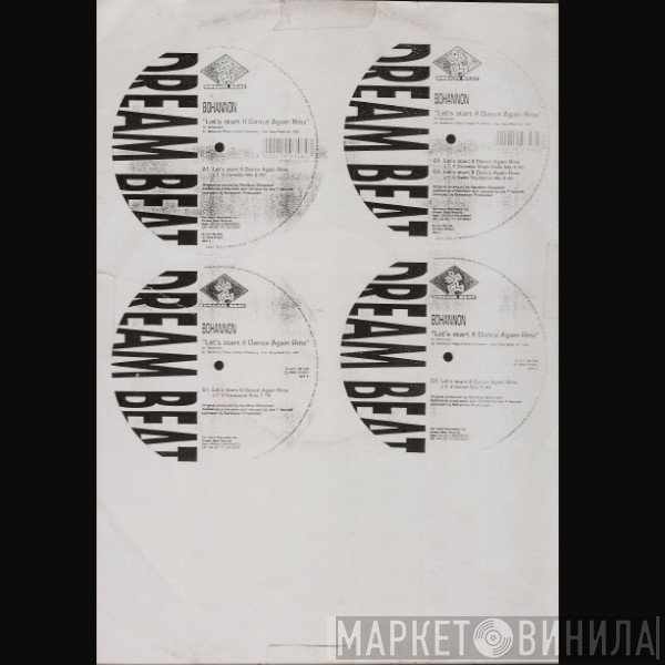 Hamilton Bohannon  - Let's Start II Dance Again Rmx