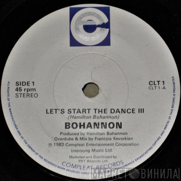 Hamilton Bohannon - Let's Start The Dance III