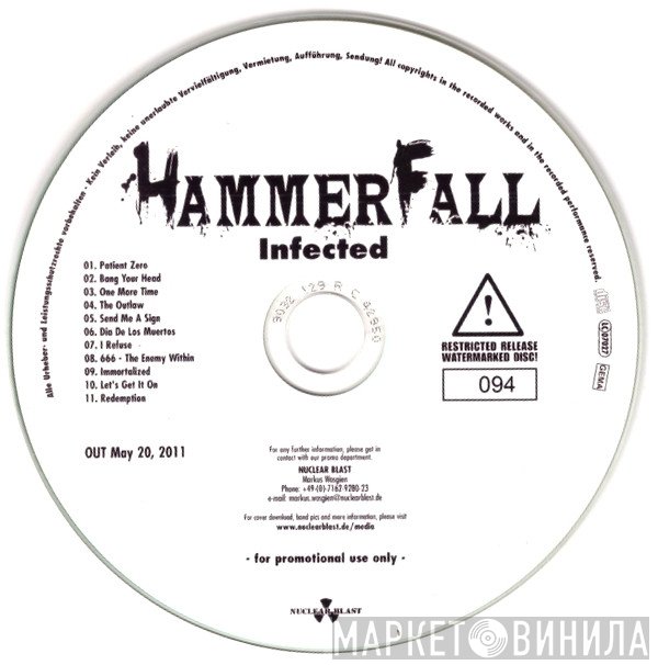HammerFall  - Infected