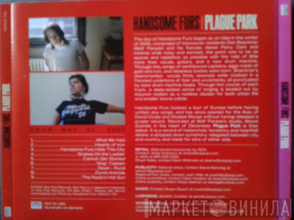 Handsome Furs - Plague Park
