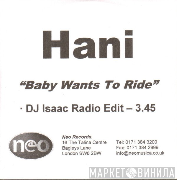 Hani - Baby Wants To Ride