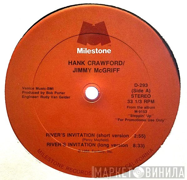 Hank Crawford / Jimmy McGriff  - River's Invitation