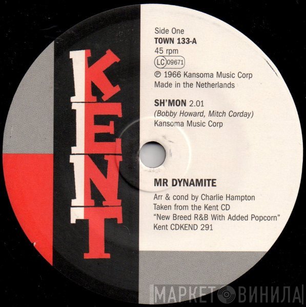 Hank Jacobs, Mr. Dynamite  - Sh'mon / Elijah Rockin' With Soul