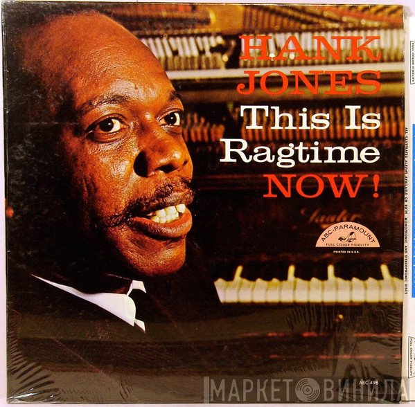 Hank Jones  - This Is Ragtime Now!