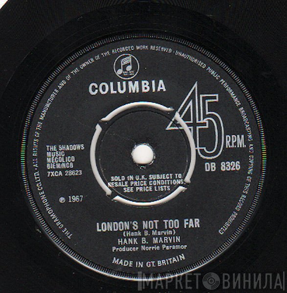 Hank Marvin, The Shadows - London's Not Too Far / Running Out Of World