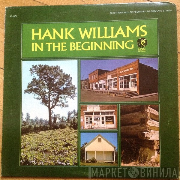 Hank Williams  - In The Beginning