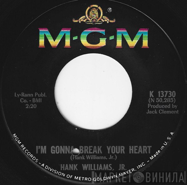 Hank Williams Jr. - I'm In No Condition / I'm Gonna Break Your Heart