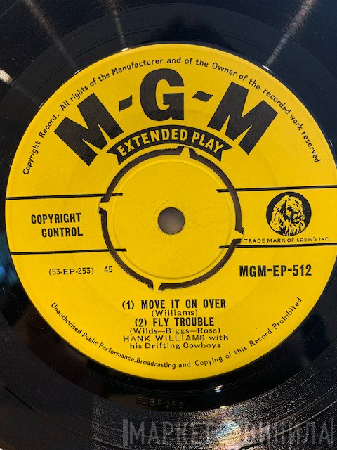 Hank Williams With His Drifting Cowboys - Move It On Over