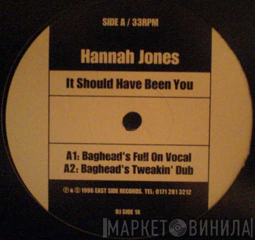 Hannah Jones - It Should Have Been You