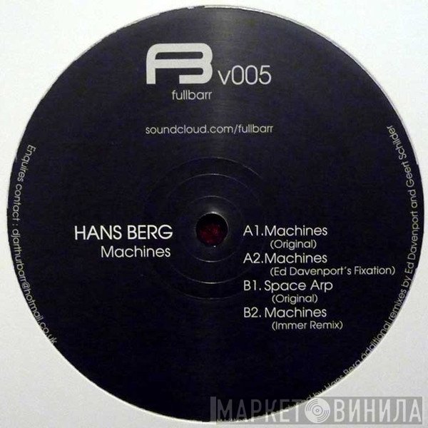 Hans Berg - Machines