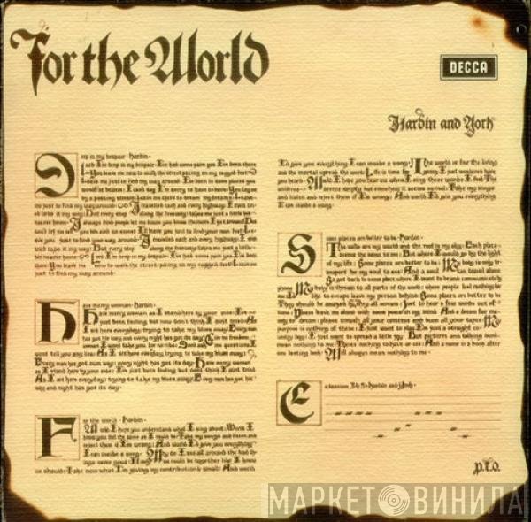 Hardin & York  - For The World