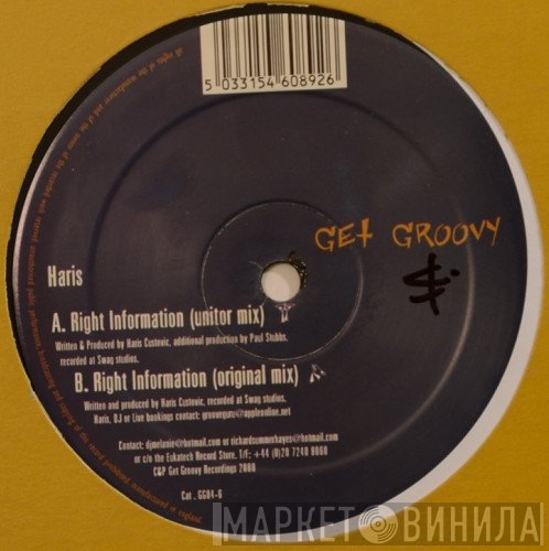Haris Custovic - Right Information