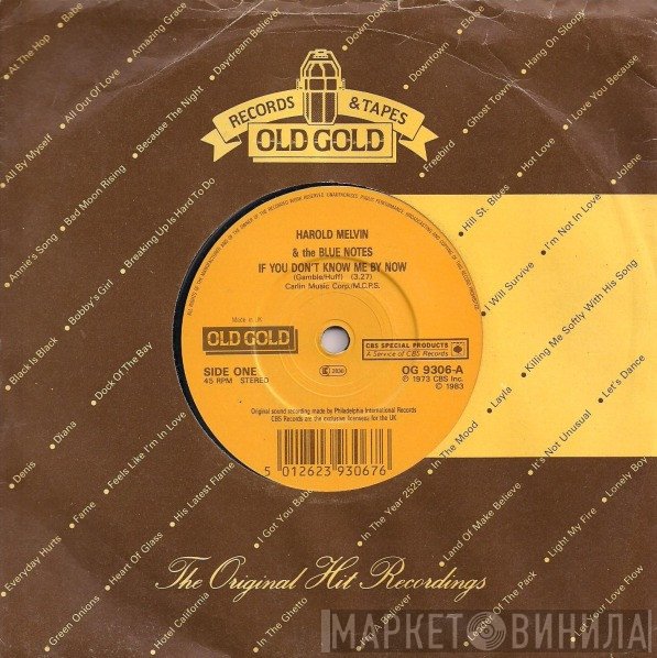 Harold Melvin And The Blue Notes - If You Don't Know Me By Now / Don't Leave Me This Way