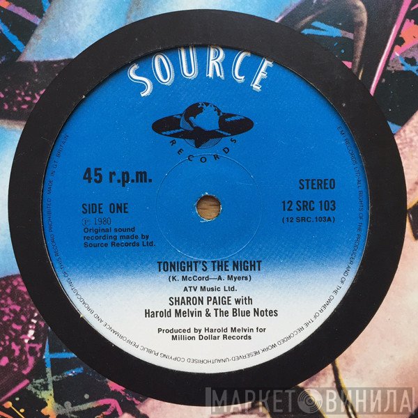 Harold Melvin And The Blue Notes, Sharon Paige - Tonight's The Night