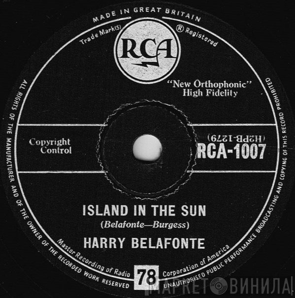 Harry Belafonte - Island In The Sun / Cocoanut Woman