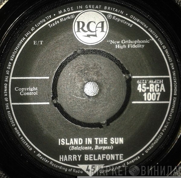 Harry Belafonte - Island In The Sun