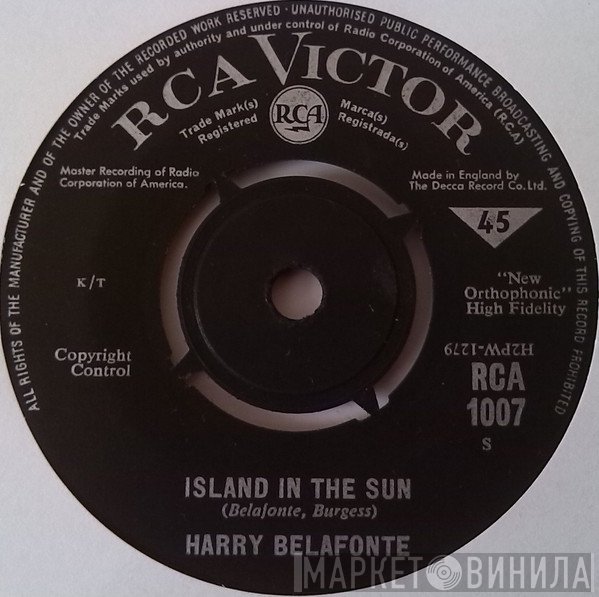 Harry Belafonte - Island In The Sun