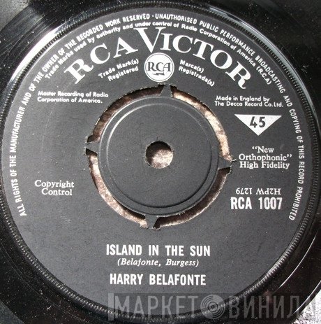 Harry Belafonte - Island In The Sun