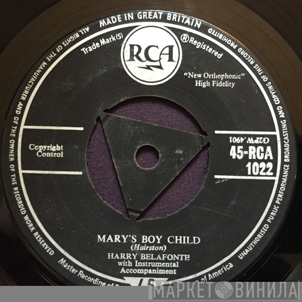 Harry Belafonte - Mary's Boy Child