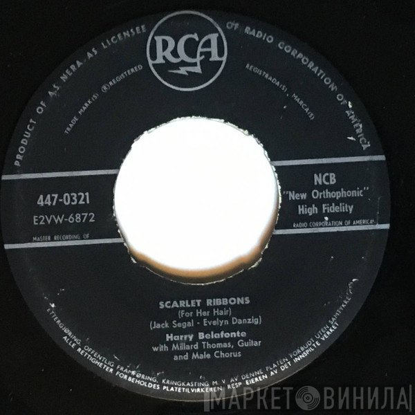 Harry Belafonte  - Scarlet Ribbons